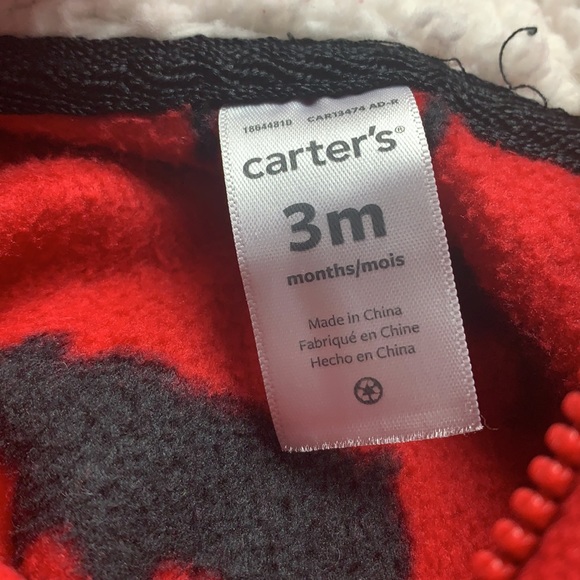 Carter’s Baby Fleece Wilderness One Piece - Picture 5 of 5